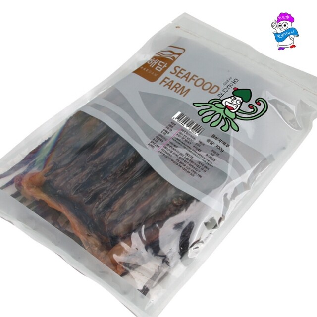 강원고성몰,안주짱 모은다리(대왕발)오징어 300g