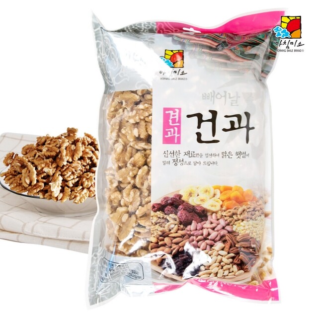 강원고성몰,아침미소 깐호두 1kg 조각