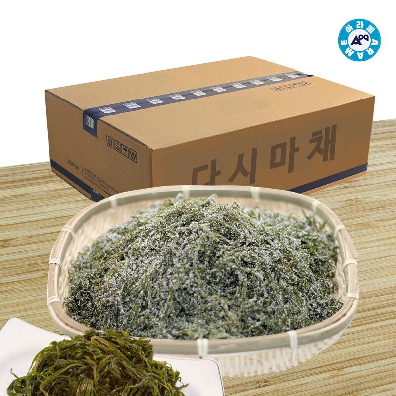 강원마트 더해담,아라메 염장 다시마채 10kg